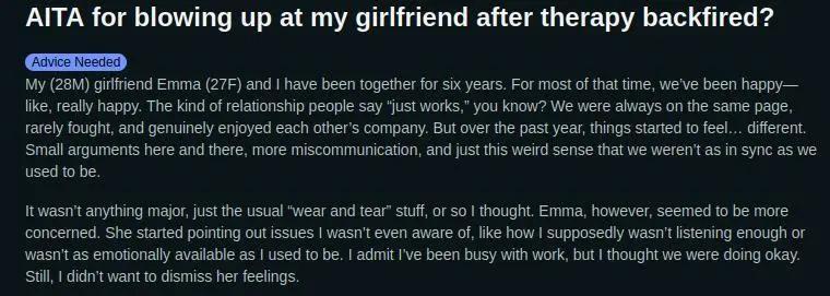 Couples Therapy Plot Twist 😳