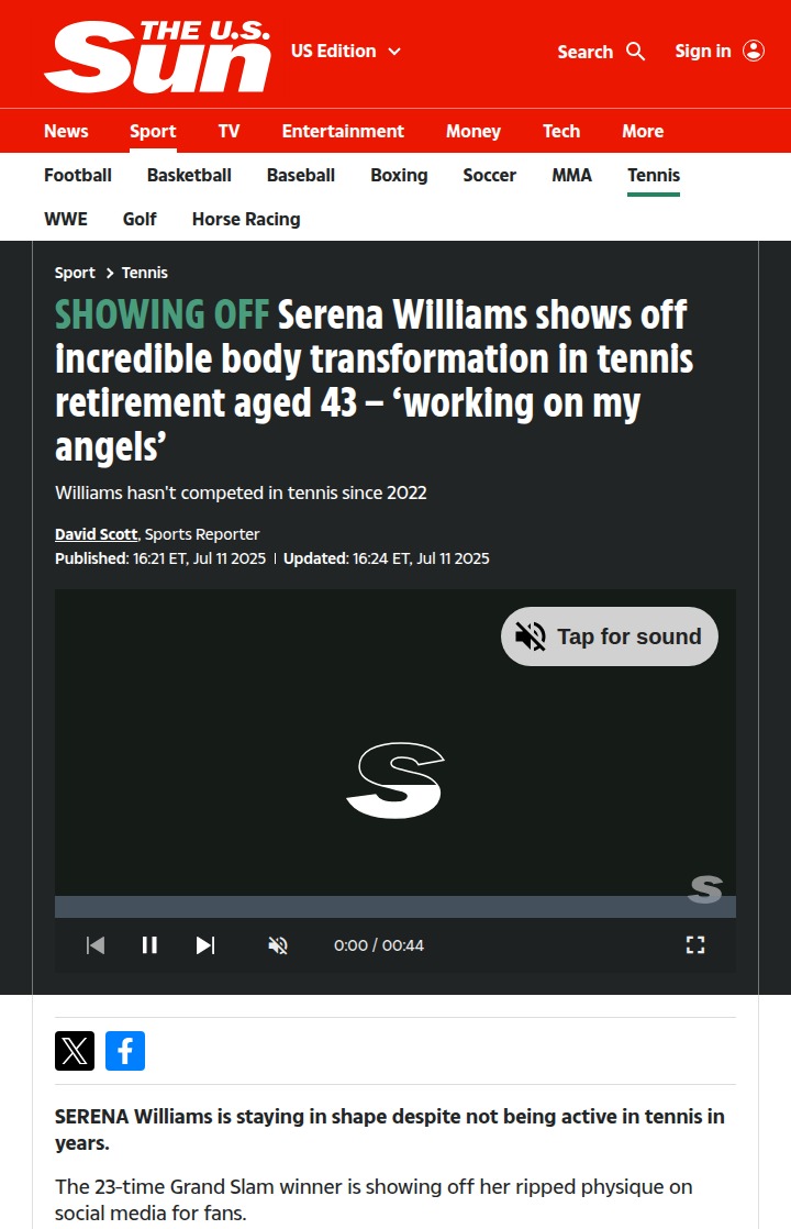 Serena’s Comeback Shape Shocks Fans!