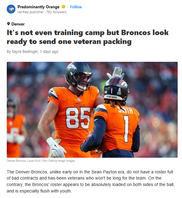 Is Krull’s Time Up in Denver?