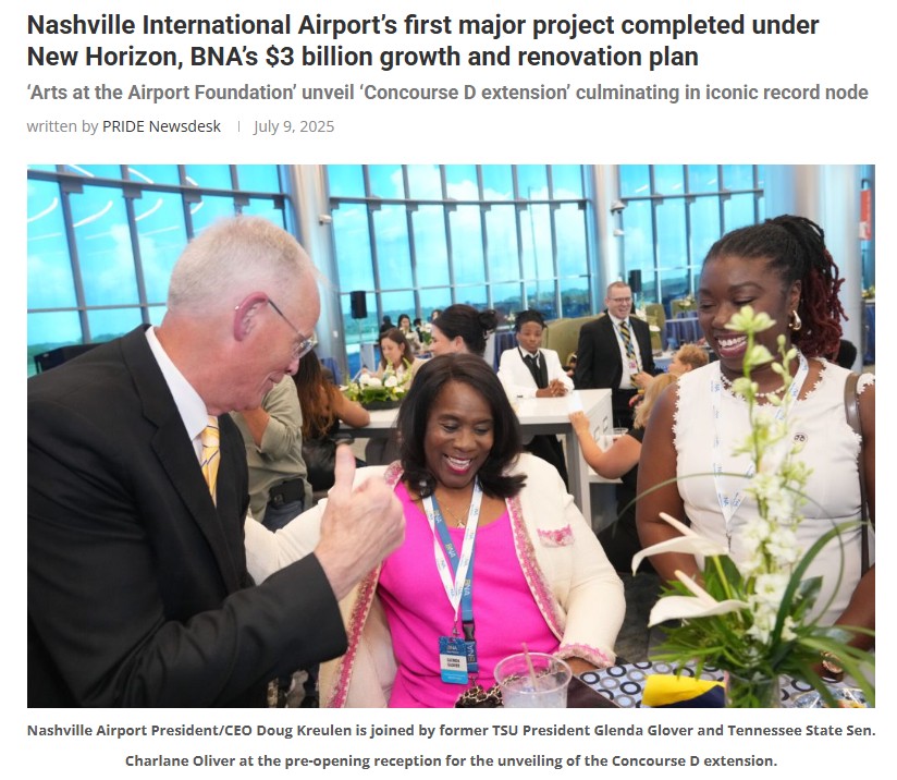 BNA’s New Concourse Is Next-Level ✈️