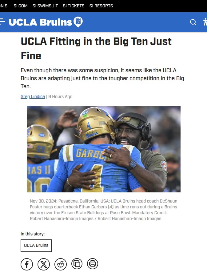 Bruins Bounce Back in Big Ten Debut