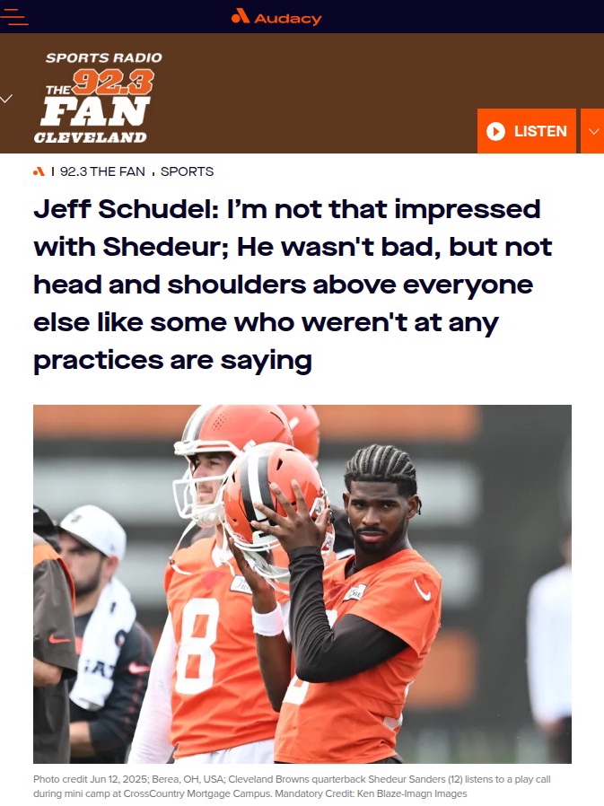 Is Shedeur Really Living Up to the Hype?