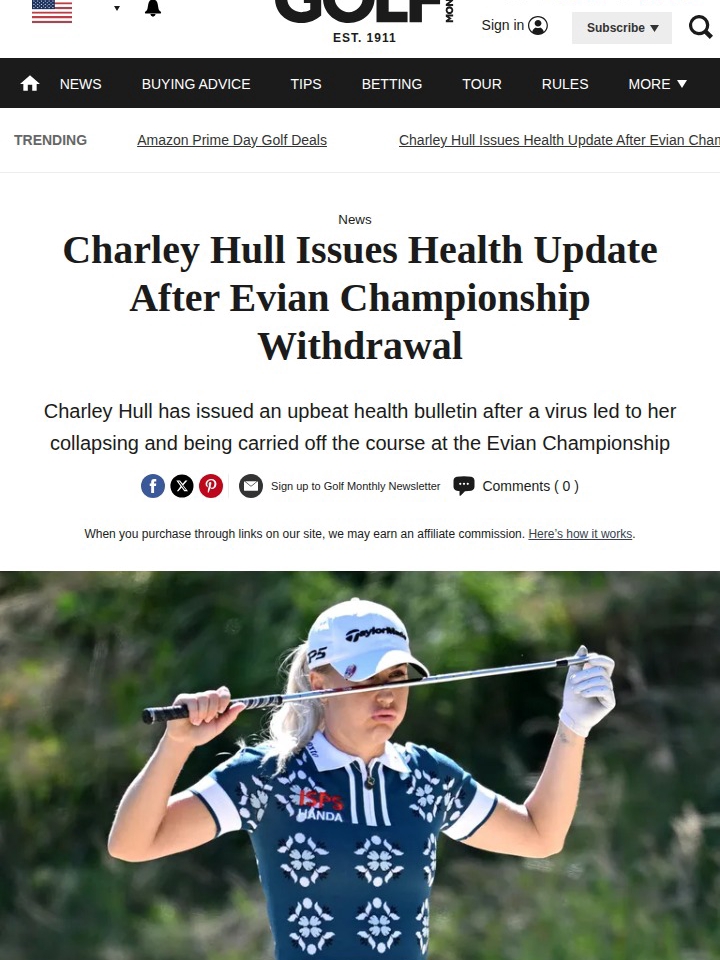 Charley Hull’s Grit Shines Despite Setback