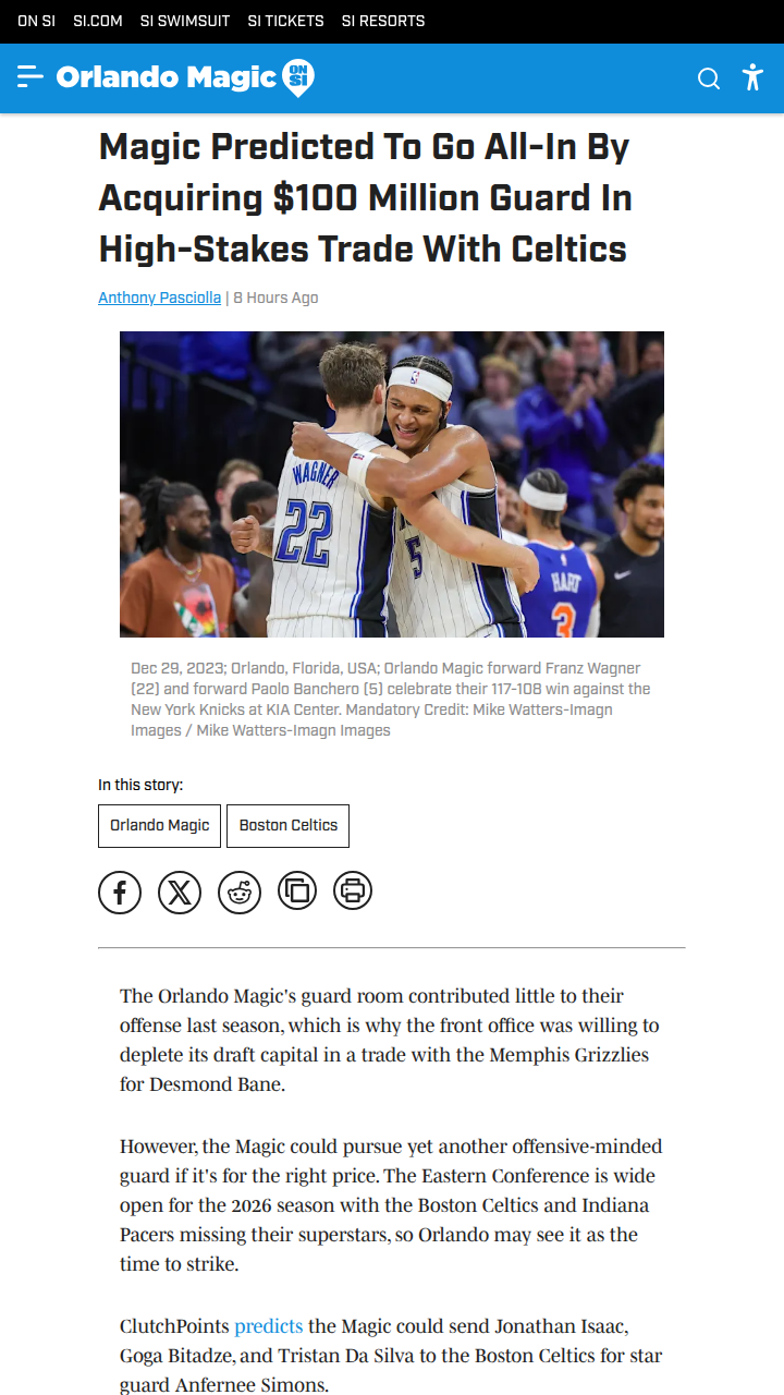 Magic Eyeing Simons: Game-Changer or Gamble?