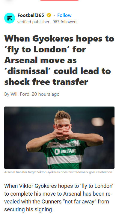 Gyokeres Ready to Force Arsenal Move?