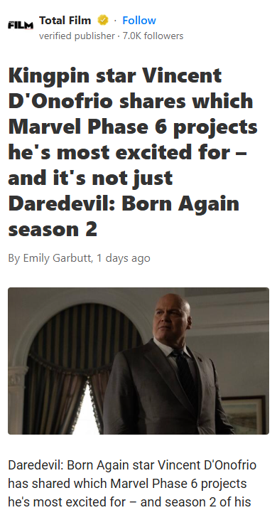Vincent D'Onofrio Teases Doom Hype! 😱