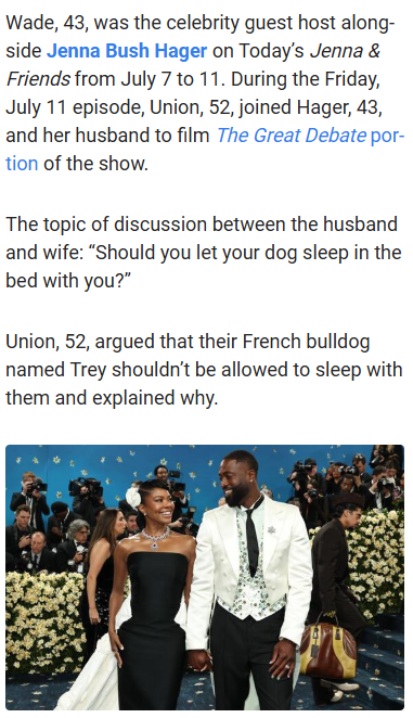 Gabrielle Union’s Dog Drama 🐶