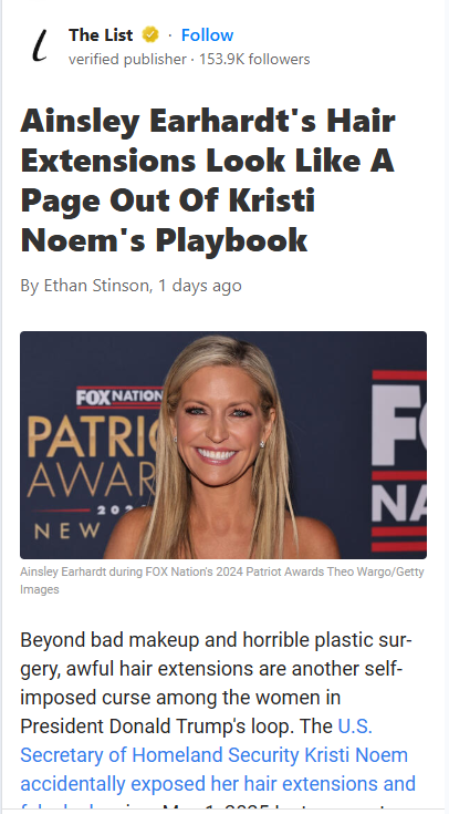 Ainsley’s Extensions: Copying Kristi? 💇‍♀️