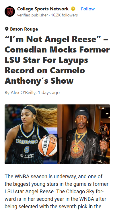 Katt Williams Roasts Angel Reese 😂