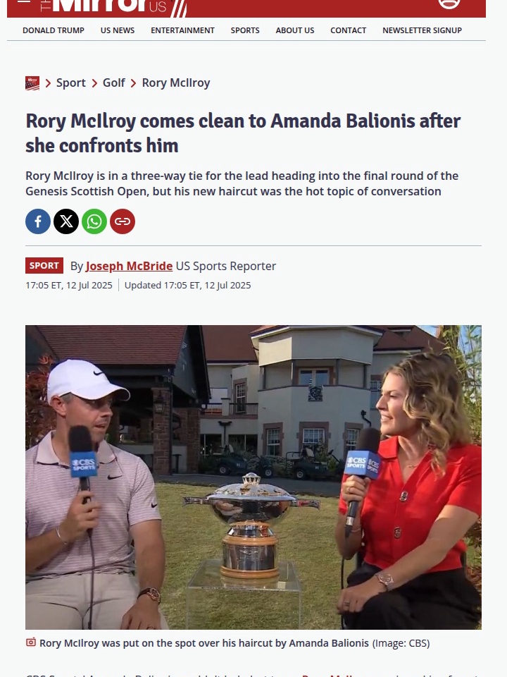 Rory’s New Look, Same Old Swagger?