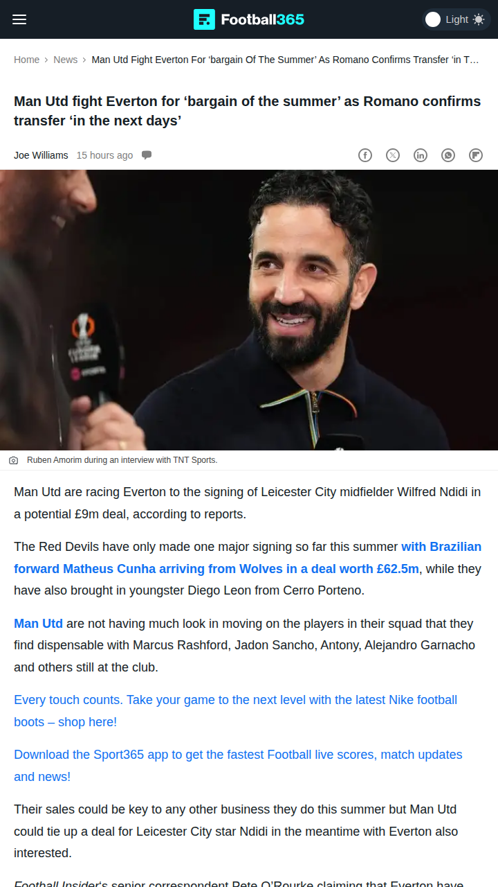 Red Devils & Toffees in Ndidi Tug-of-War