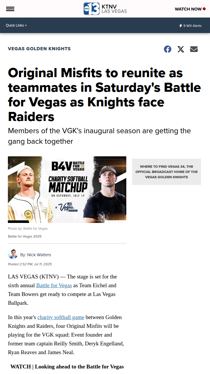 Misfits Reunite for Vegas Showdown!