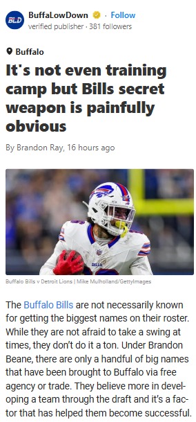 Ty Johnson: Bills’ Hidden Gem for 2025?