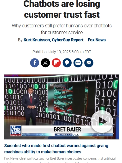 Would You Trust a Chatbot With Your Money?