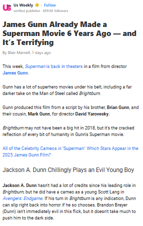 Did Gunn Already Make Superman Evil? 😱