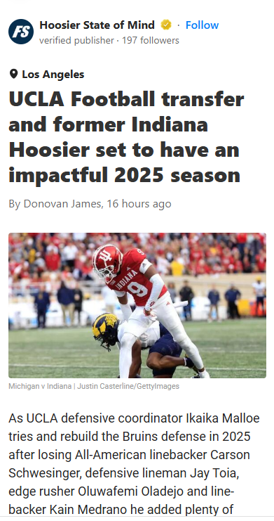 Jamier Johnson’s Big Ten Revenge Tour?