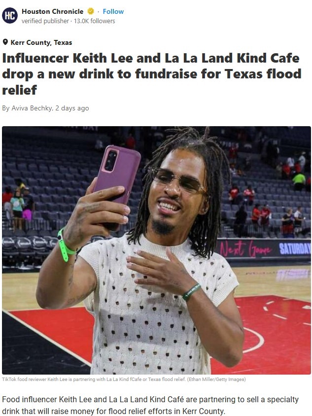 Keith Lee’s Latte Collab Sparks Debate ☕️