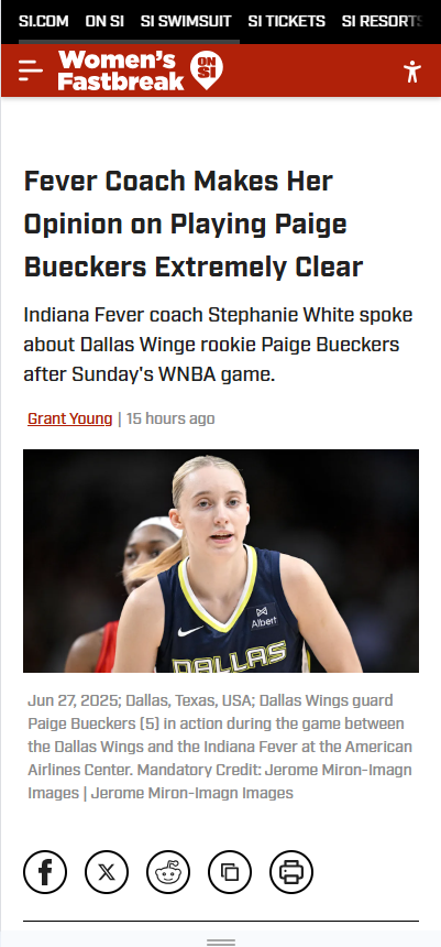 Coach White Praises Paige, Eyes Rematch