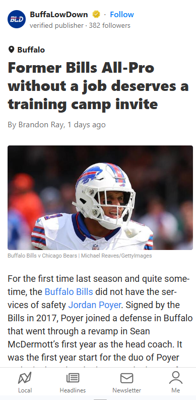 Does Poyer Still Have Juice for One More Run?