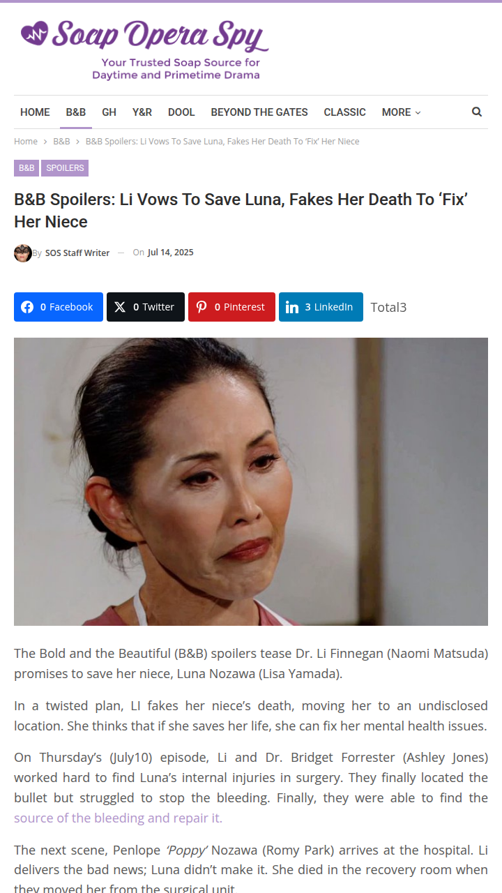 Li’s Wild Move: Did She Really Fake Luna’s Death? 🤔