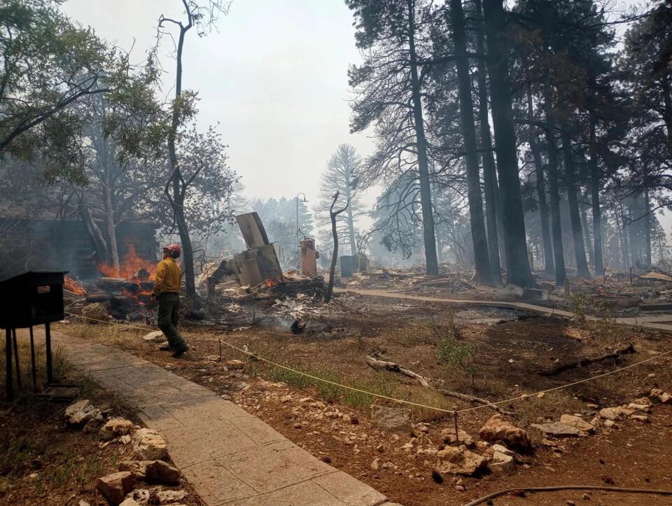 Grand Canyon Lodge Lost in Wildfire Drama