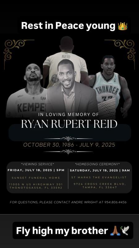 Remembering Ryan Reid: Thunder’s Unsung Hero