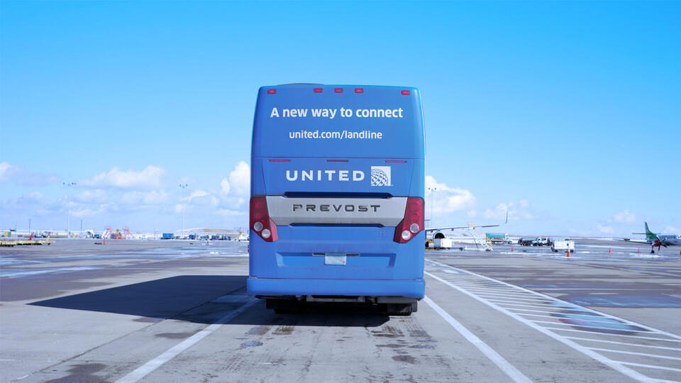 United’s Airport Buses Are Hitting the Brakes