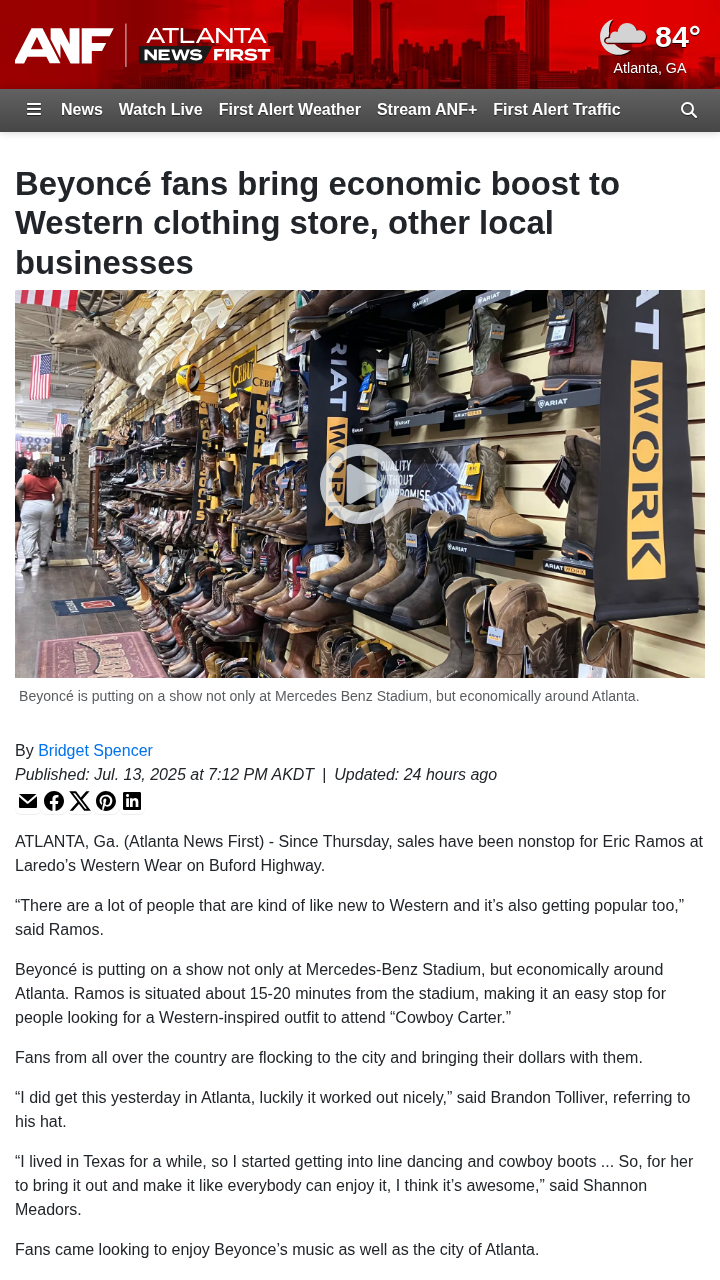 Beyoncé’s Cowboy Craze Hits ATL 🤠
