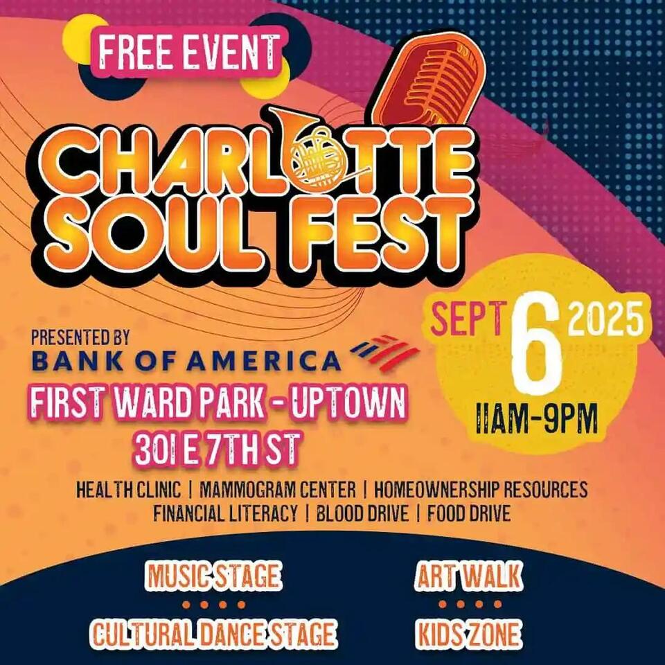 Charlotte Soul Fest: Free Vibes & Dance!