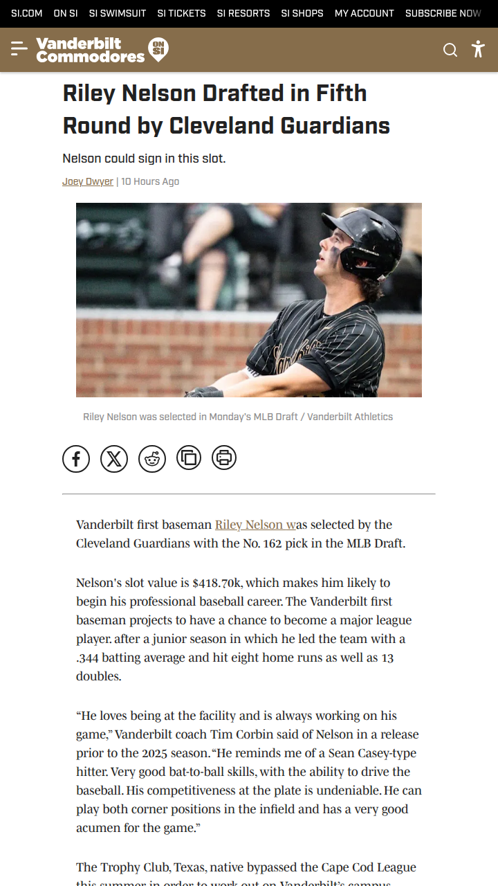 Guardians Nab Vandy’s Nelson: Steal or Stretch?