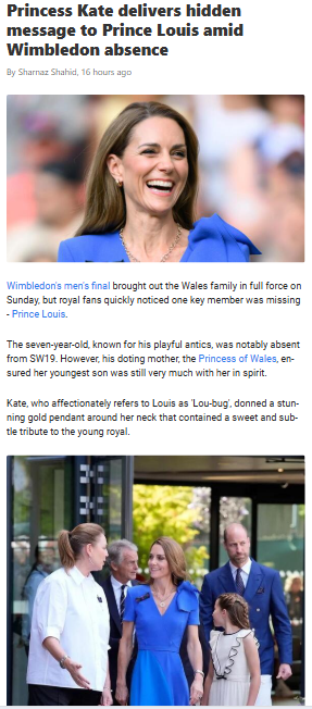 Princess Kate’s Subtle Wimbledon Tribute