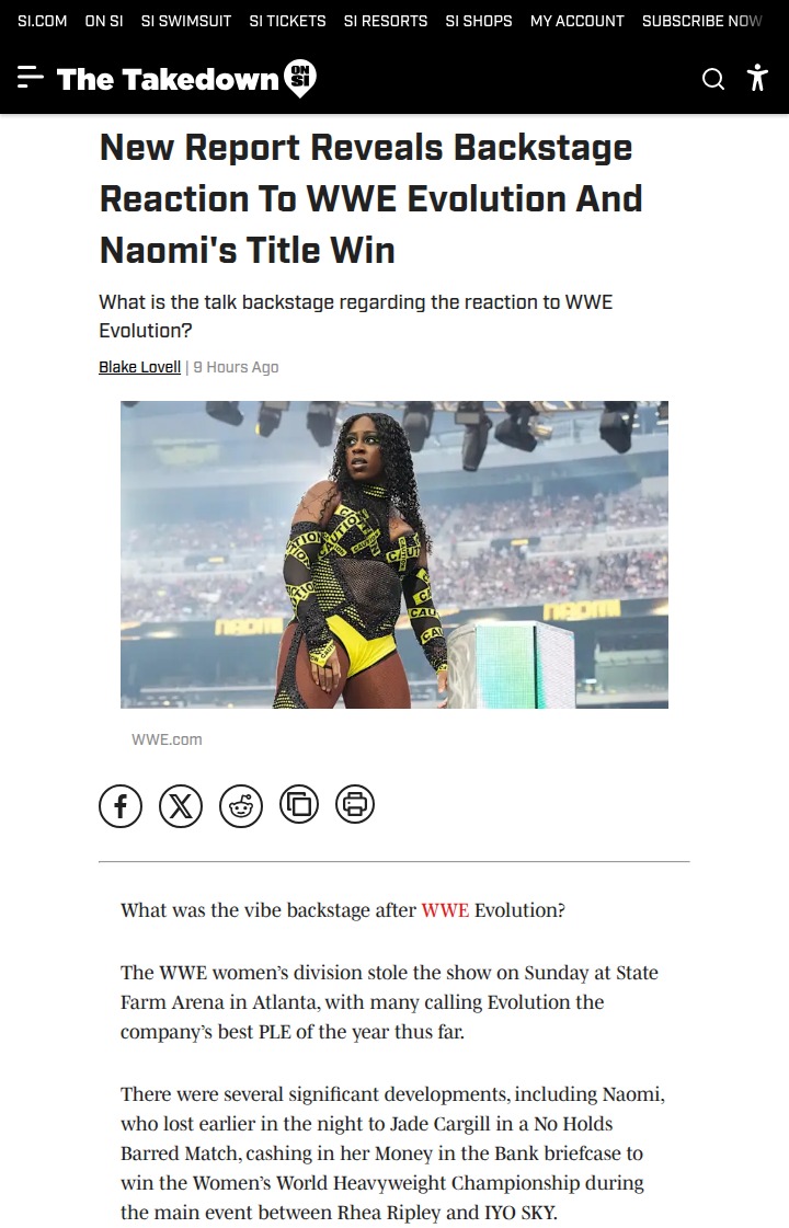 Naomi’s Cash-In Shocks Evolution Crowd!