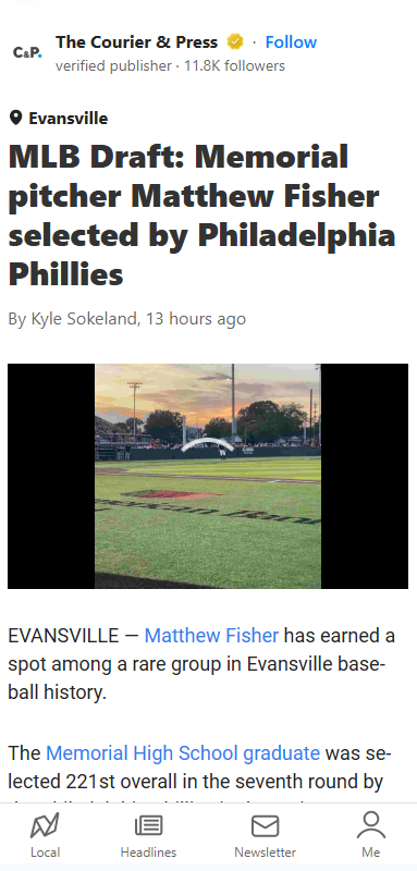 Philly Snags Evansville’s Ace: Fisher’s Big Leap