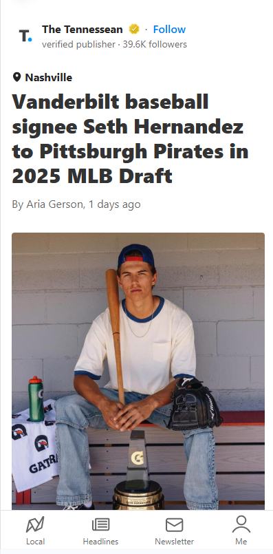 Pirates Snag Vandy Commit Seth Hernandez!