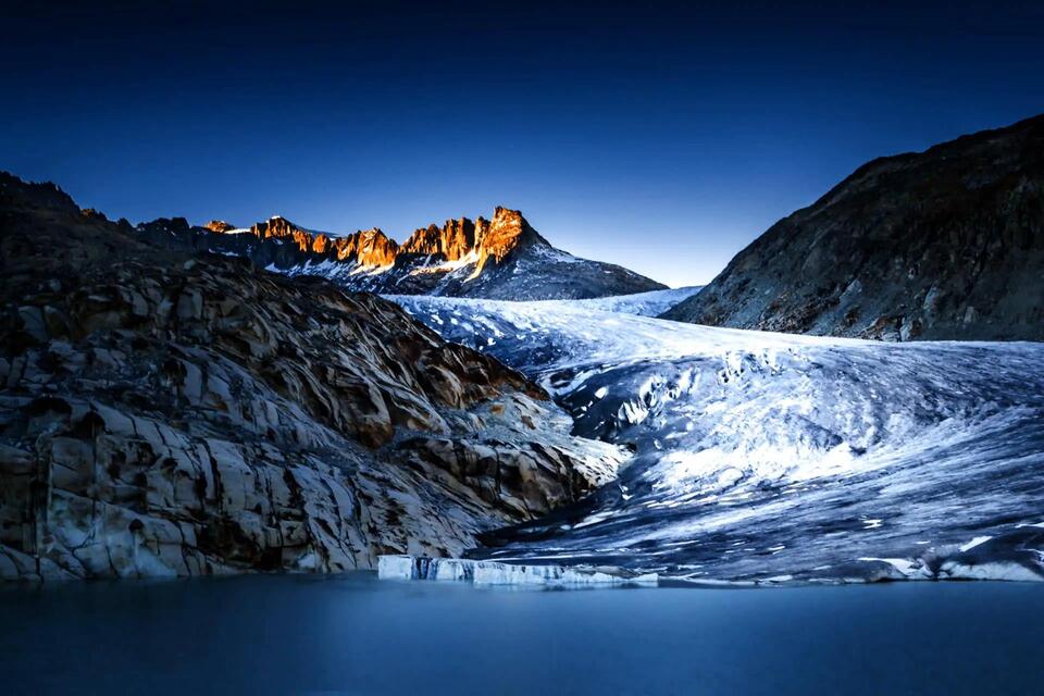 Glaciers Are Turning Into Swiss Cheese?!