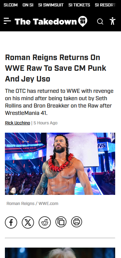 Tribal Chief Shocks Raw—Saves Punk & Jey!