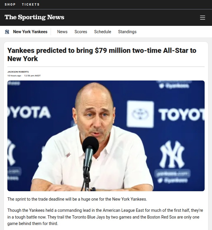 Could Suárez Be the Yankees’ Missing Piece?