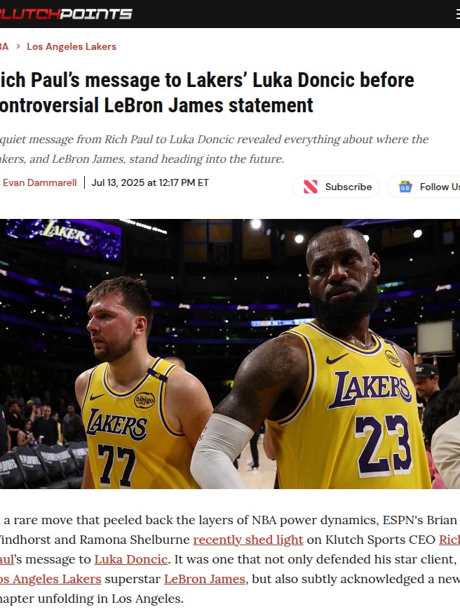 Lakers’ Silent Shift: King James Era Ending?