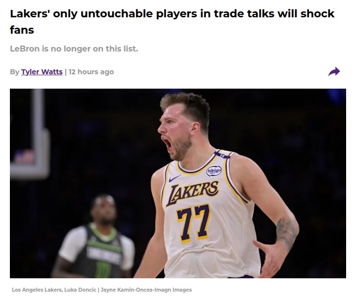 Luka & Reaves: Lakers’ Only Untouchables?