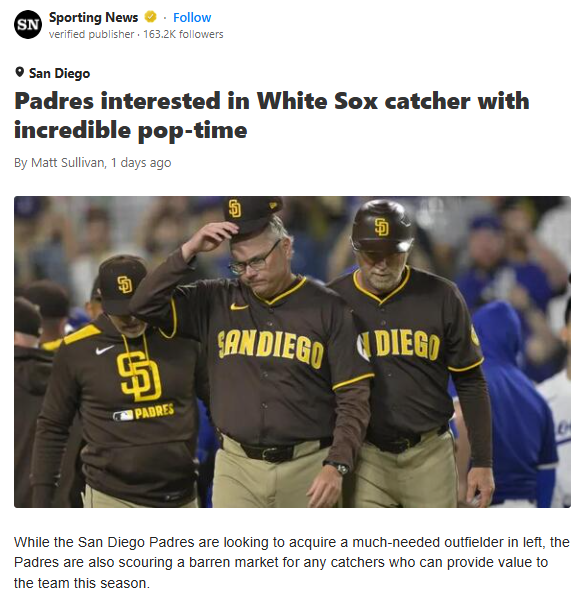 Padres Eye 'Pop-Time King' Korey Lee