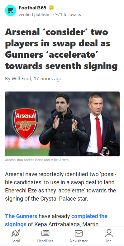 Eze to Arsenal: Who’s on the Swap Table?