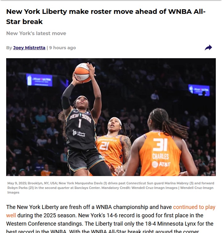 Liberty Waive Davis: Depth Move or Missed Chance?