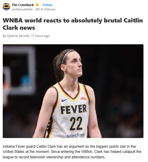 Caitlin Clark: No Star Whistle Yet?