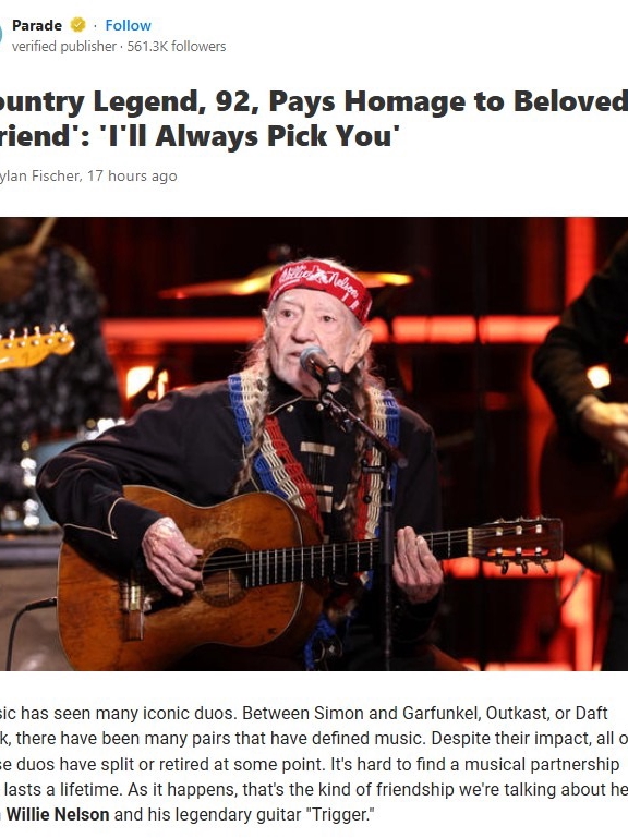 Willie Nelson’s Guitar Drama 🎸