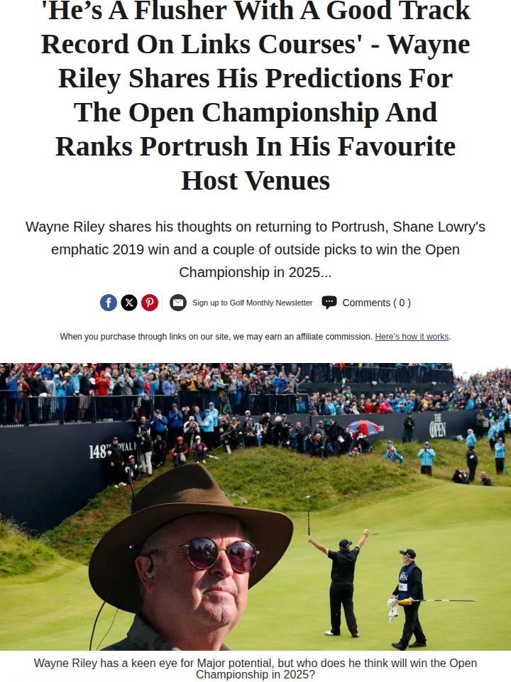 Portrush Showdown: Can Scheffler Outshine Rory?