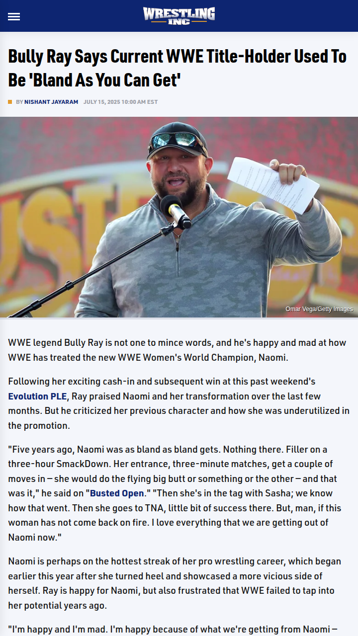 Naomi’s Heel Turn: Long Overdue or Just Right?
