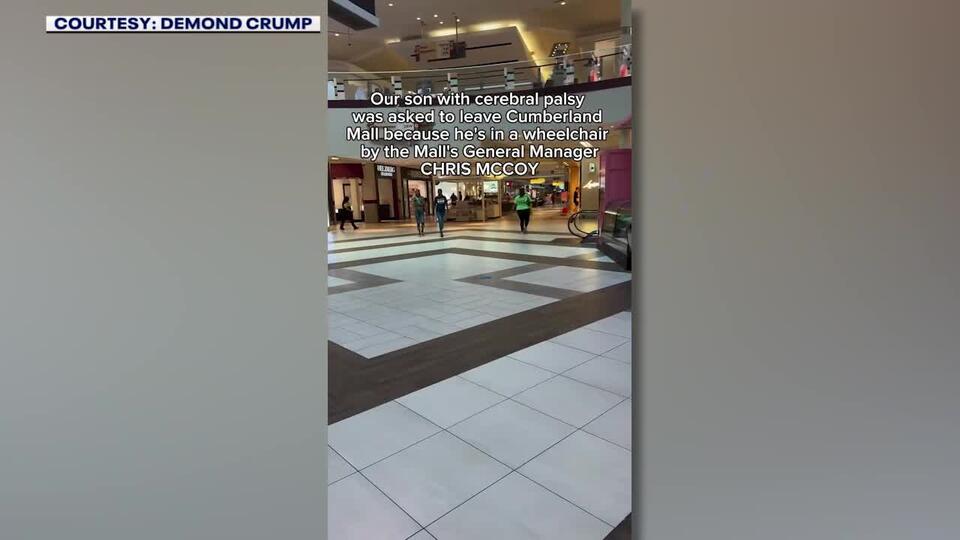 Mall Drama: Family Booted Over Wheelchair?