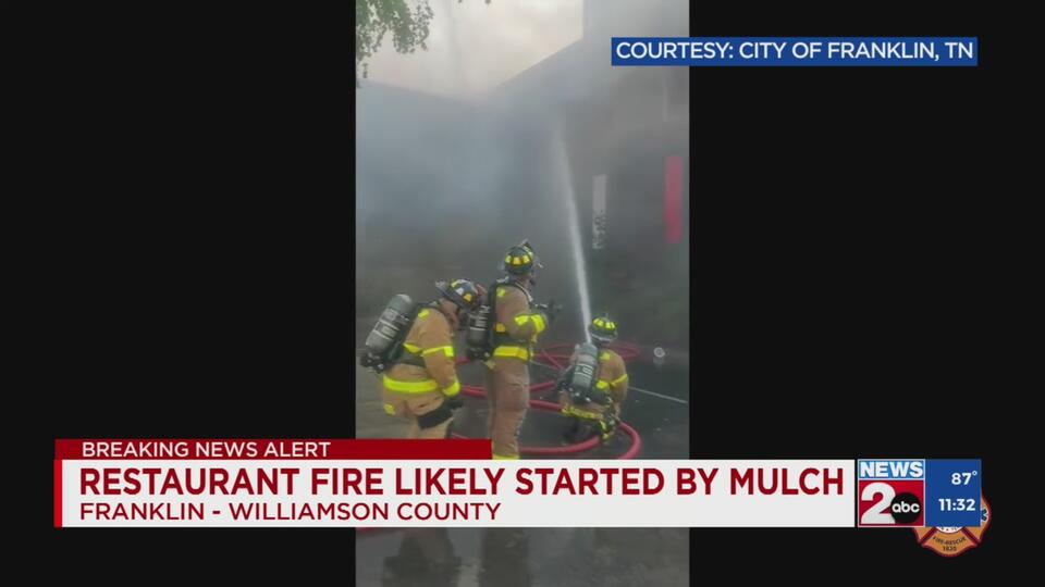 Mulch Fire Sparks $1.3M Restaurant Disaster