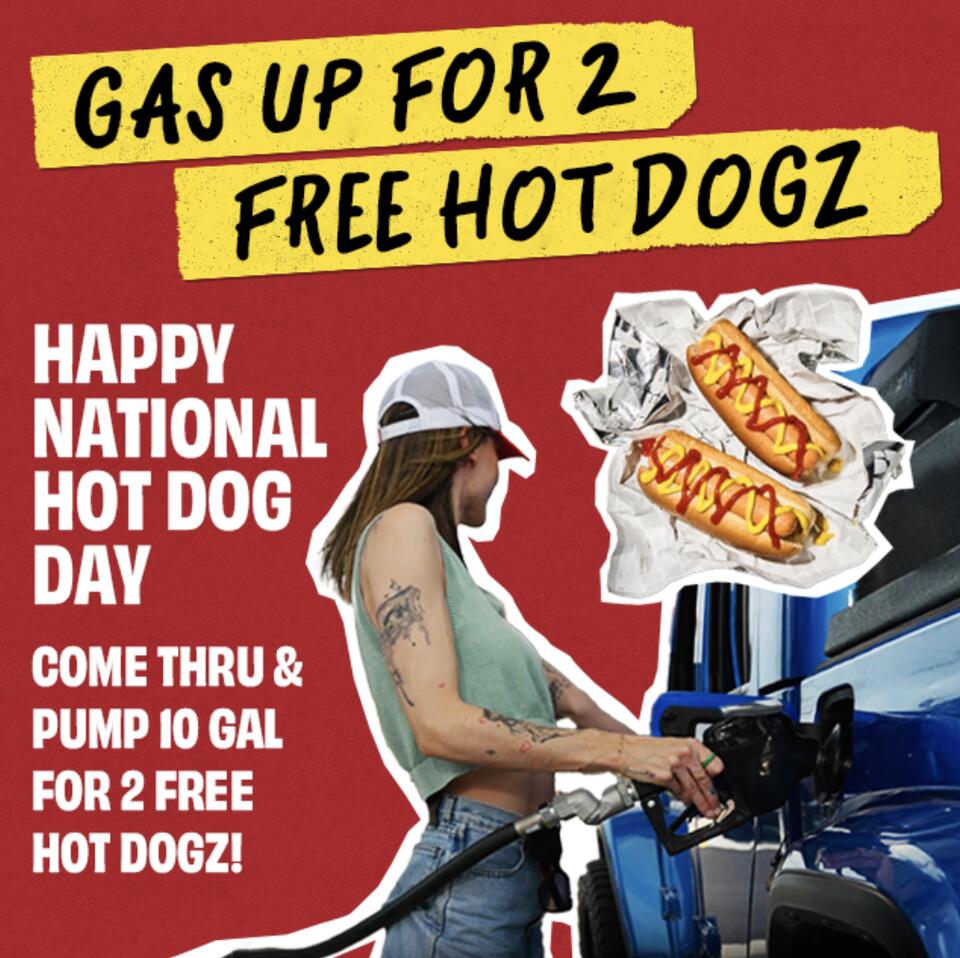 Sheetz’s Hot Dog & Gas Freebie Alert!