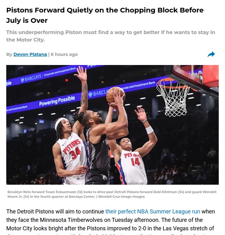 Is Bobi Klintman on Thin Ice Already?